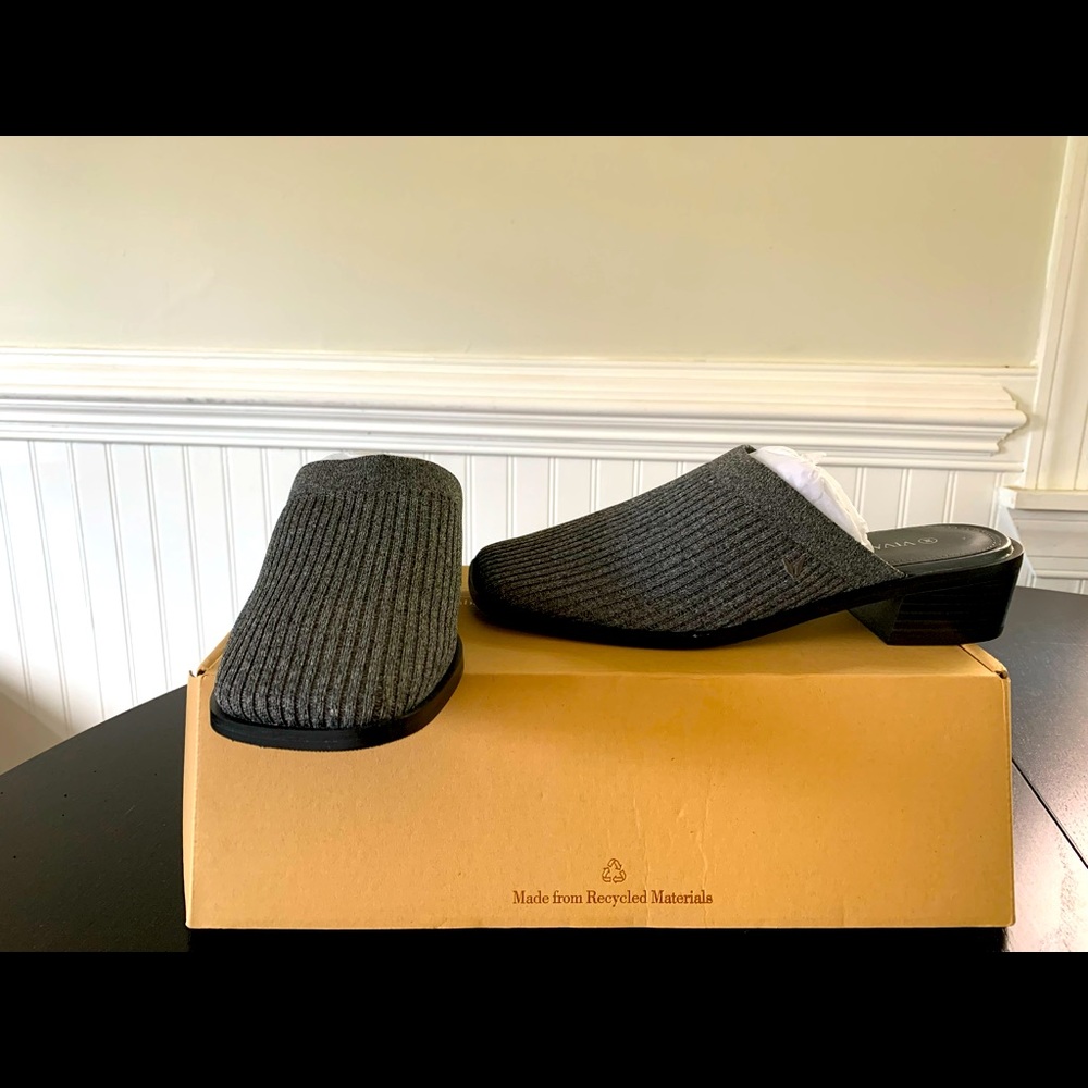 NIB Vivaia Giselle Mules, Size 38 (7.5 US)